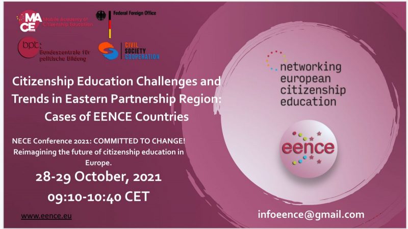 Citizenship education challenges and trends in Eastern partnership region: cases of EENCE countries