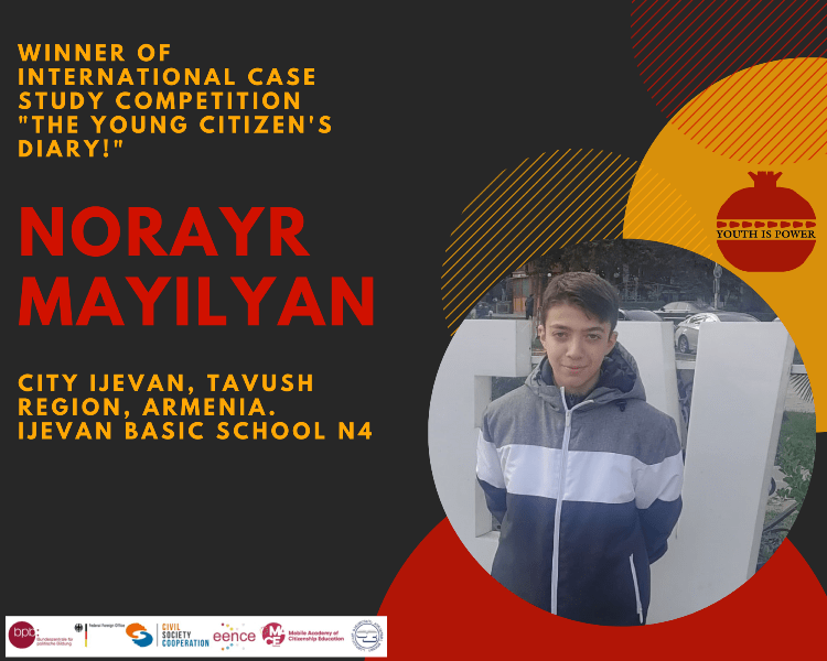 "The Young Citizen's Diary" Case Study International Competition