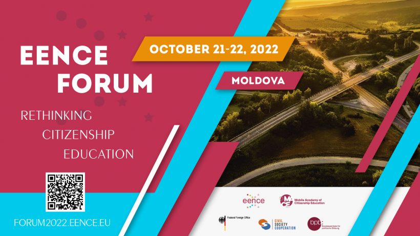 The EENCE Citizenship Education Forum will begin
