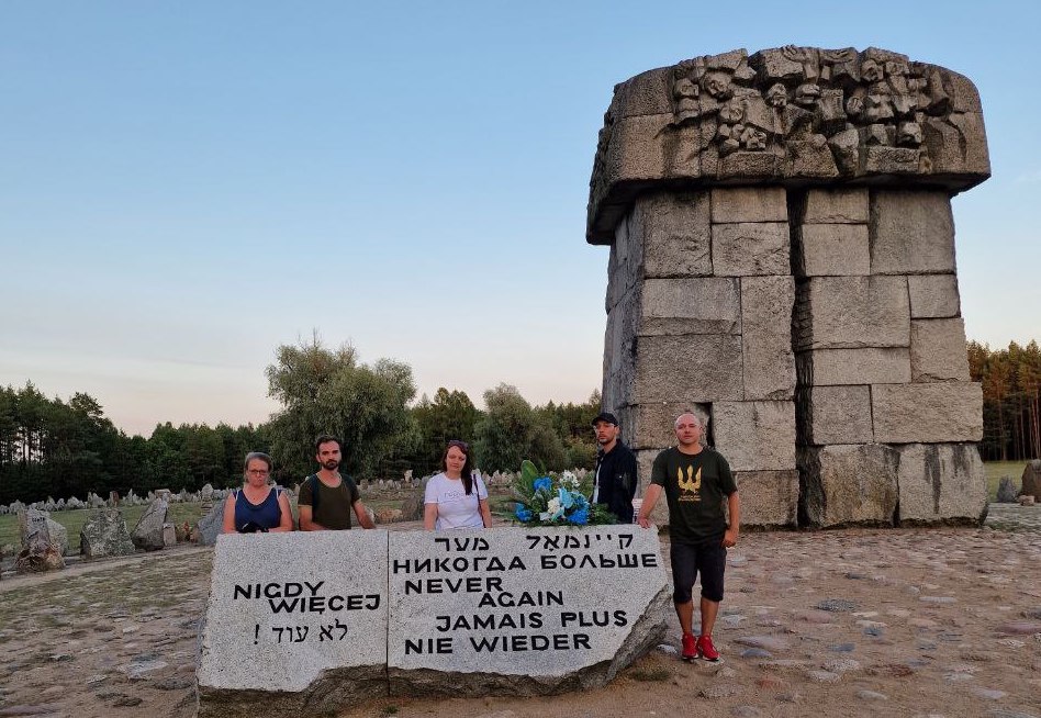 The Caravan team visited Tykocin and Treblinka