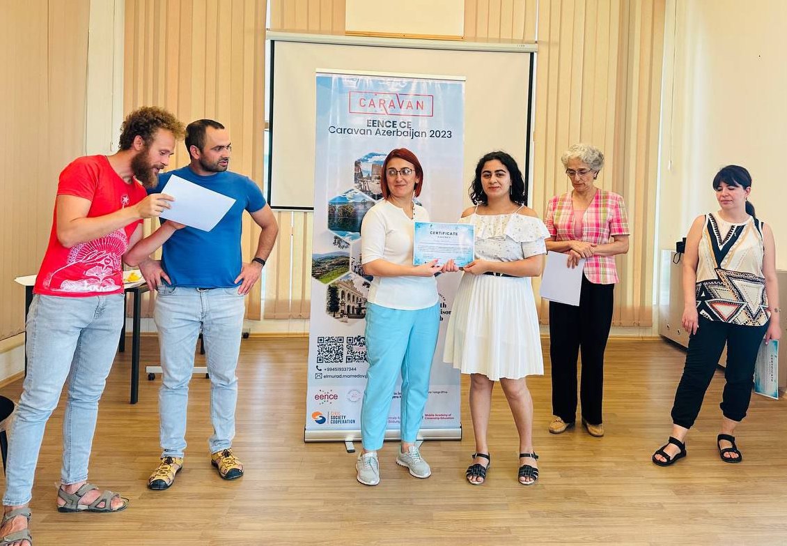 Караван гражданского образования завершил работу в Азербайджане