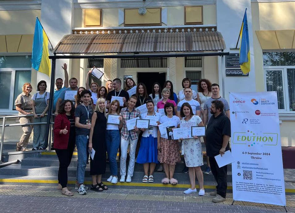 Four teams became winners of Eduthon in Ukraine