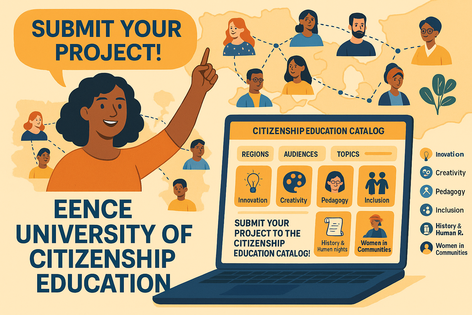 EENCE University of Citizenship Education: Submit Your Project!