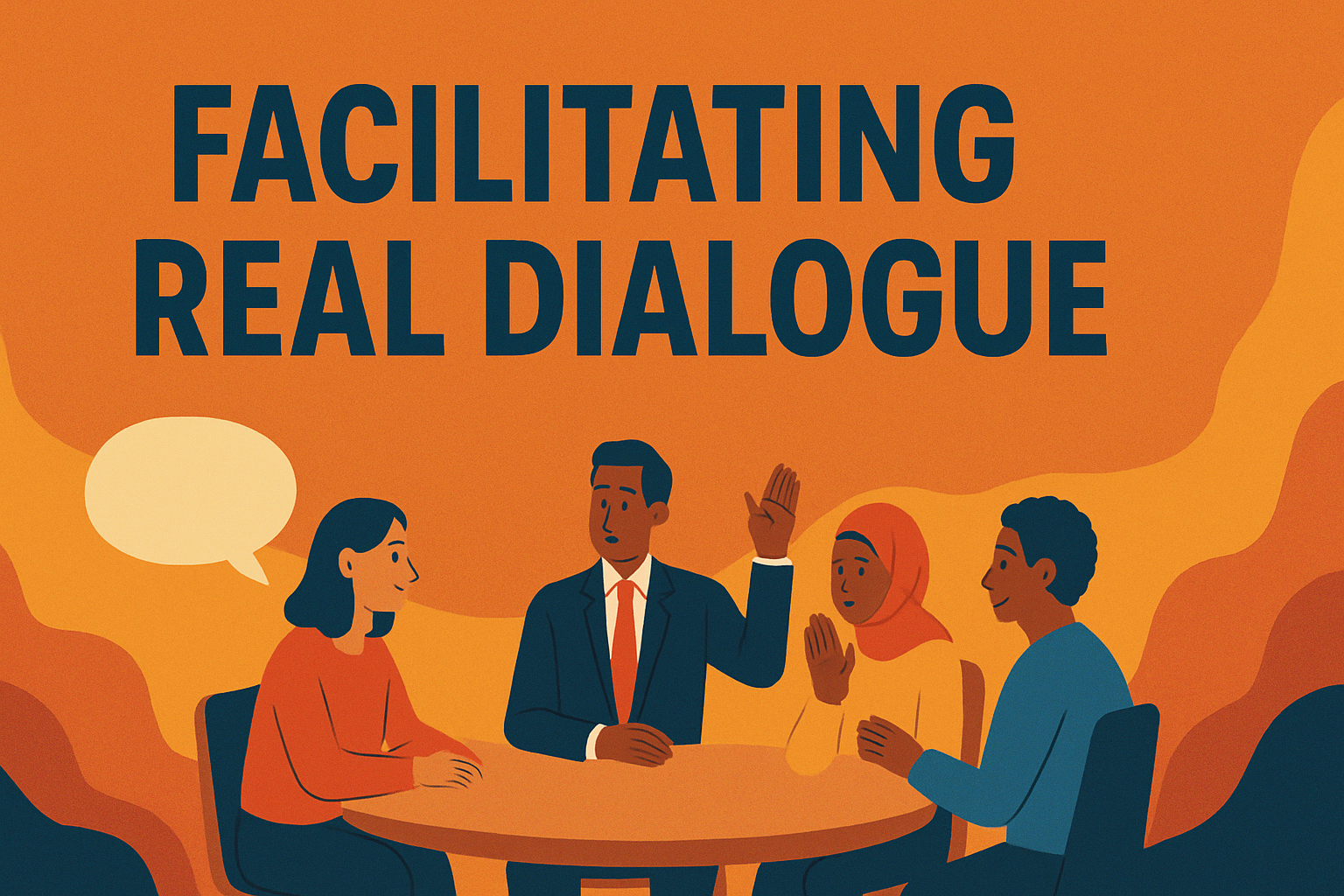 Facilitating Real Dialogue: Don't miss it!